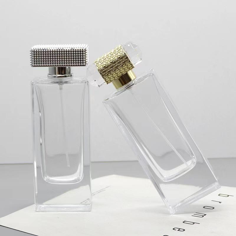 Luxury High Quality 100ml Rectangular Em