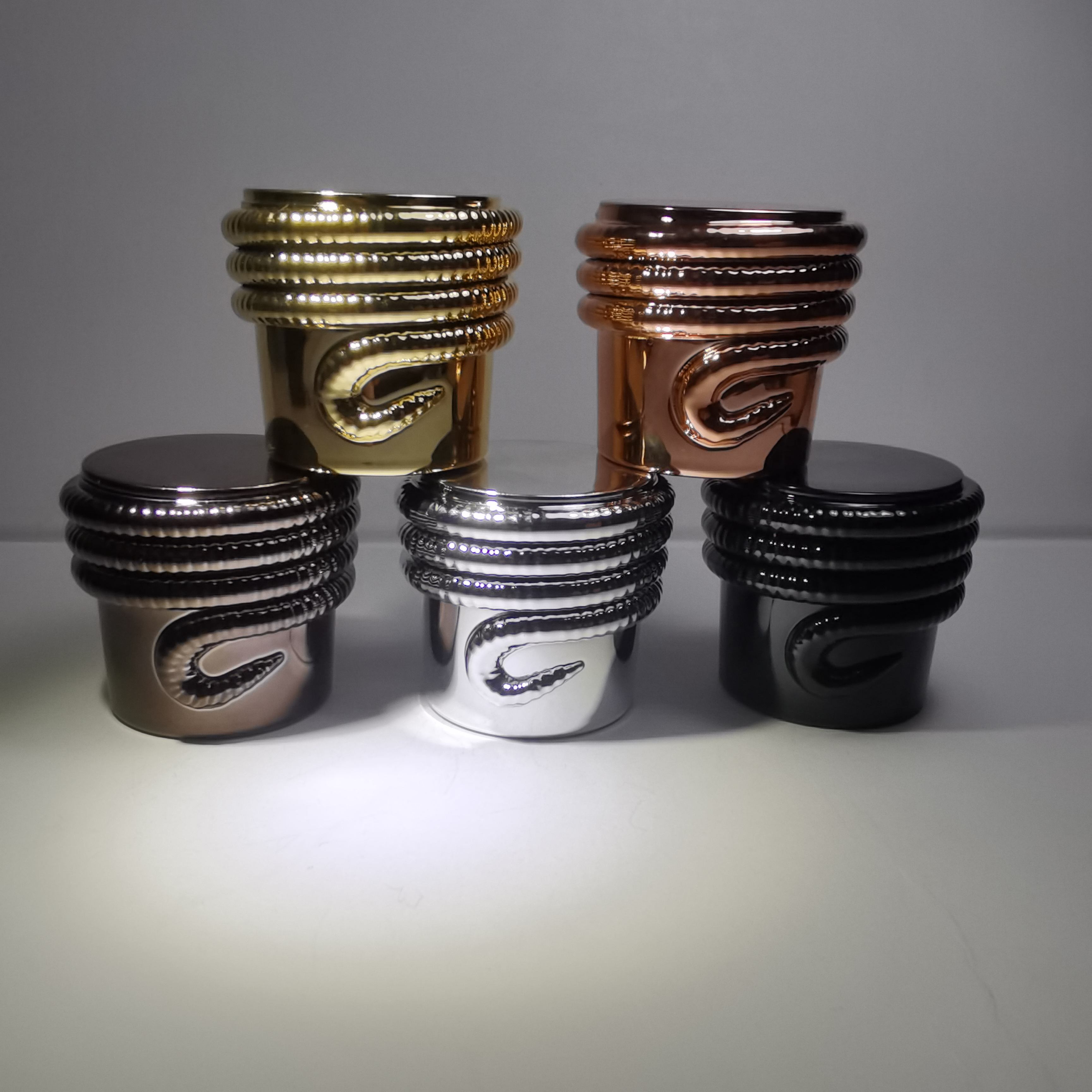 Luxury Serpentine Perfume Bottle Lids Ho